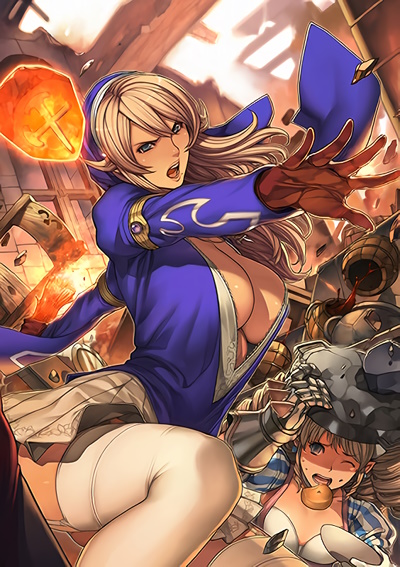 Queen's Blade OVA poster
