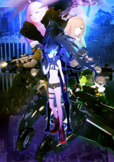 Black Rock Shooter: Dawn Fall poster
