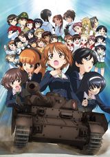 Girls und Panzer Gekijouban poster