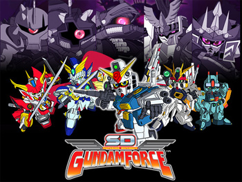 SD Gundam Force poster