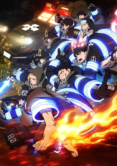 En`en no Shouboutai San no Shou Part 1 poster