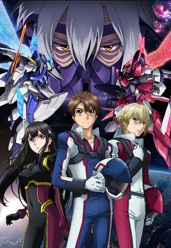 Buddy Complex: Kanketsuhen - Ano Sora ni Kaeru Mirai de poster