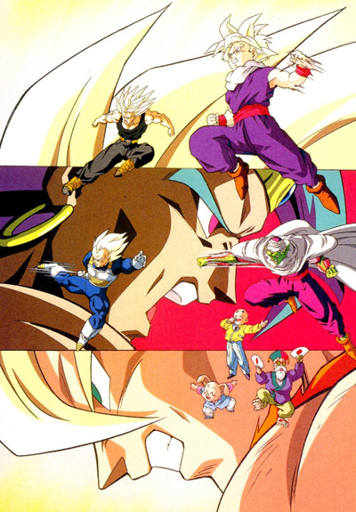 Dragon Ball Z: Moetsukiro!! Nessen, Ressen, Chougekisen poster