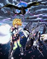 Cross Ange: Tenshi to Ryuu no Rondo poster