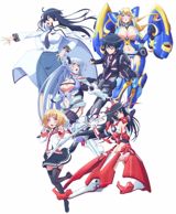 Masou Gakuen Hybrid x Heart poster