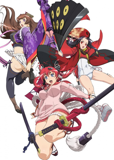 Hyakka Ryouran: Samurai Girls poster