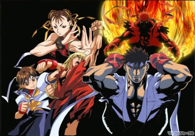 Street Fighter Zero The Animation poster