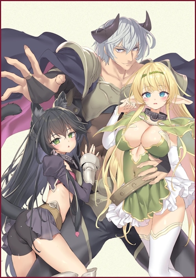 Isekai Maou to Shoukan Shoujo no Dorei Majutsu Ult poster