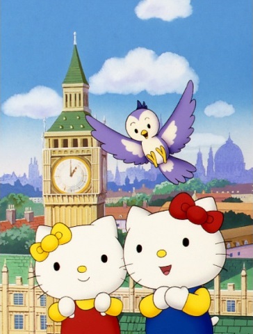 Hello Kitty no Tomatta Big Ben poster