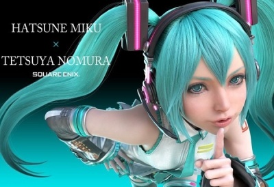 Hatsune Miku x Tetsuya Nomura poster