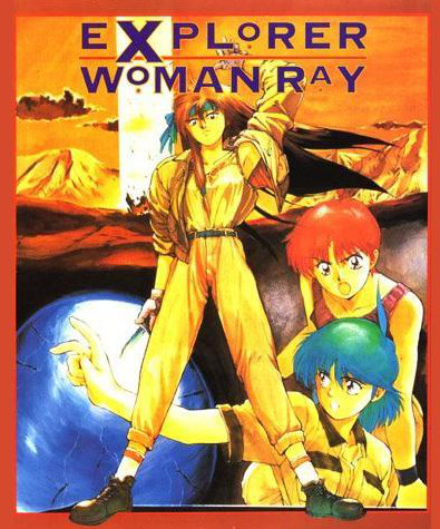 Explorer Woman Ray poster