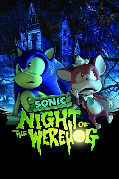 Sonic: Night of the WereHog - Sonic & Chip Kyoufu no Kan poster