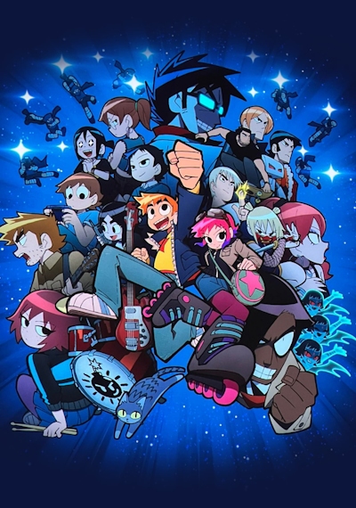 Scott Pilgrim Takes Off poster