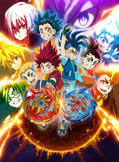 Beyblade Burst Sparking poster