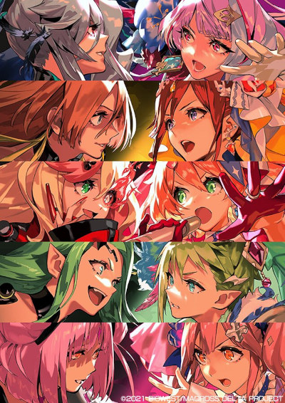 Gekijouban Macross Delta: Zettai Live!!!!!! poster