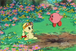 Hoshi no Kirby Pilot poster