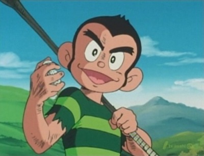 Pro Golfer Saru poster