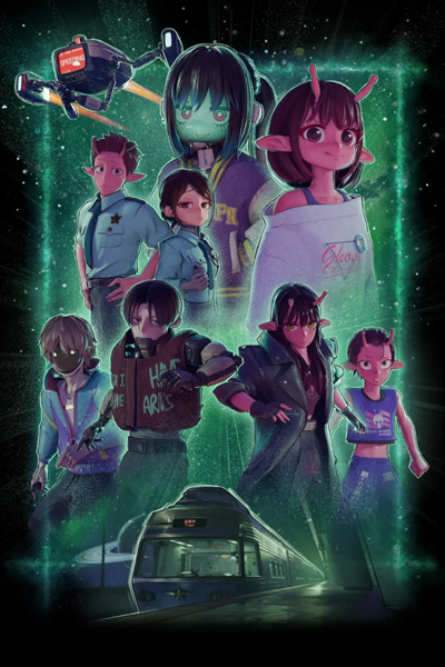 Ginga Tokkyuu: Milky Subway Kakuekiteisha Gekijou Yuki poster