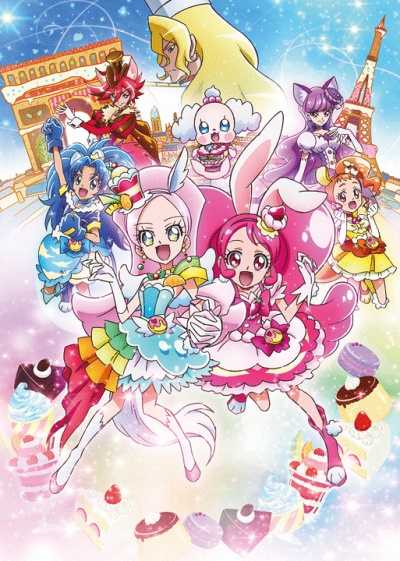 Eiga Kirakira Precure A La Mode: Paris to! Omoide no Mille-Feuille! poster