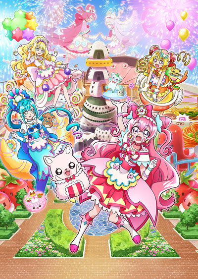 Eiga Delicious Party Precure: Yume Miru Oko-sama Lunch poster