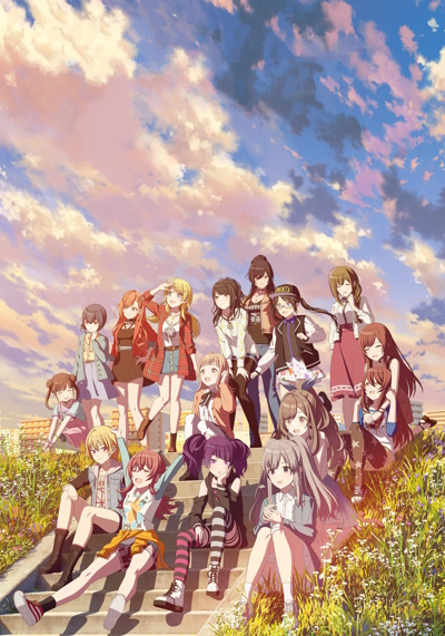 The Idolmaster Shiny Colors poster